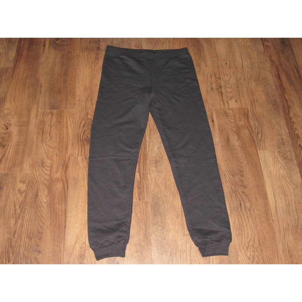 Hanes Big Girls' Comfortsoft Ecosmart Fleece Jogger Pants,, Black, Size X-Large